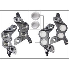 Pistón ceramico HEPPE para shimano 4 Pistones