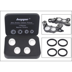 Pistón ceramico HEPPE para shimano 4 Pistones