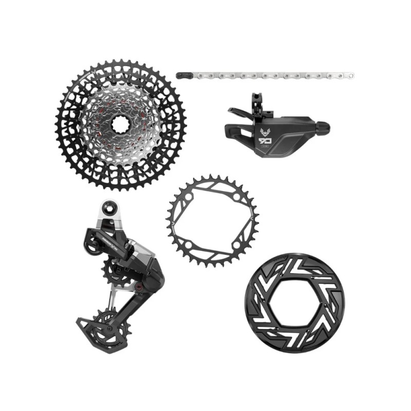 Grupo SRAM Eagle 90 E-MTB 104BCD 34T T-Type 12V