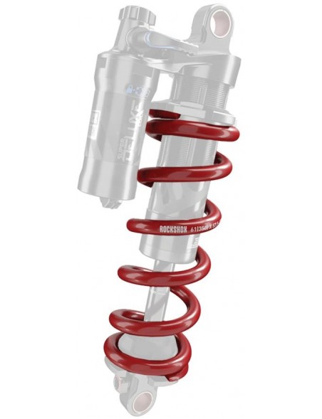 Resorte RockShox 174mm 67.5-75mm 575lb Rojo