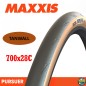 Neumático MAXXIS KEVLAR 700X28C PURSUER TANWAL