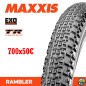 Neumático Maxxis RAMBLER EXO/TR 120TPI 700x50C