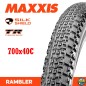 Neumático Maxxis RAMBLER TR/SILKSHIELD 700x40C Neumático Maxxis RAMBLER TR/SILKSHIELD 700x40C