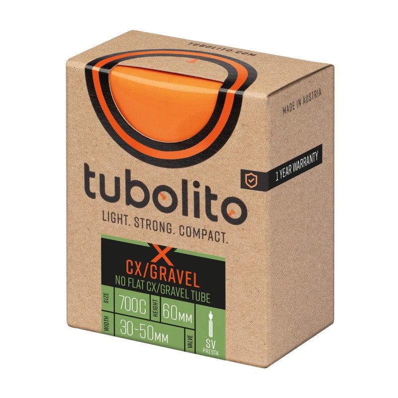 Camara Tubolito X-Tubo CX / Gravel 700x32/50mm 60mm V/F