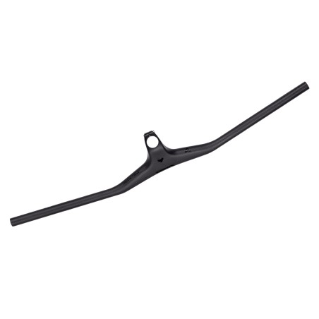 Manubrio Carbono TRIFOX RHB200 80mm BLACK GLOSSY
