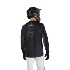 Jersey FOX DEFEND LS PARK BLK