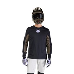 Jersey FOX DEFEND LS PARK BLK