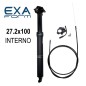 Dropper EXA FORM Jagi 27.2x100mm Interno Dropper EXA FORM Jagi 27.2x100mm Interno