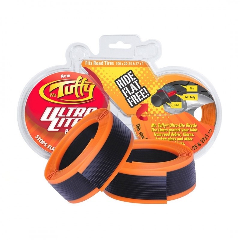 Bandas Antipinchazos Mr. Tuffy 700x20-25 Orange Bandas Antipinchazos Mr. Tuffy 700x20-25 Orange