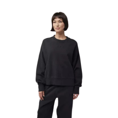 Polerón FOX CERRADO MUJER WORDMARK OVERSIZED CREW NEGRO