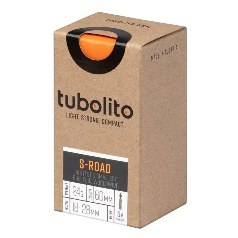 Camara Tubolito S-TUBO 700x18/28mm 60mm Camara Tubolito S-TUBO 700x18/28mm 60mm