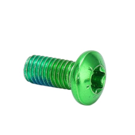 Perno Freno Disco Acero INOX M5x9mm Verde (1 Uni)