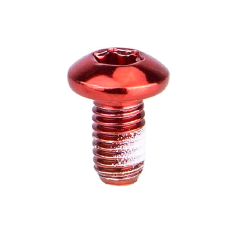 Perno Freno Disco Acero INOX M5x9mm Rojo (1 Uni) Perno Freno Disco Acero INOX M5x9mm Rojo (1 Uni)
