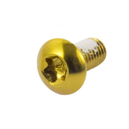 Perno Freno Disco Acero INOX M5x9mm Dorado (1 Uni)