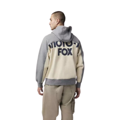 Polerón FOX CANGURO MOTO-X OVERSIZED Gris