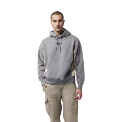 Polerón FOX CANGURO MOTO-X OVERSIZED Gris