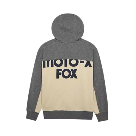 Polerón FOX CANGURO MOTO-X OVERSIZED Gris