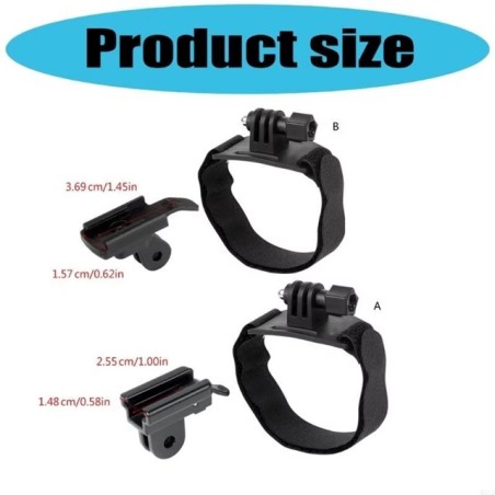 Soporte luz Casco frontal Style A