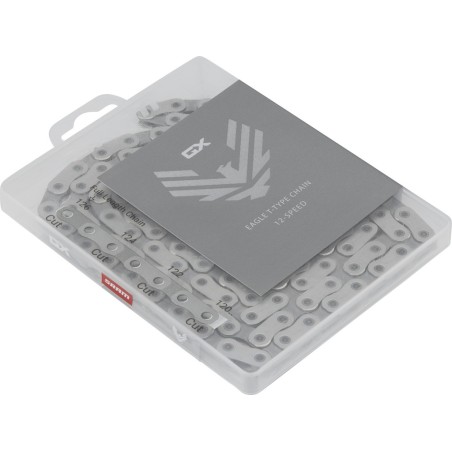 Cadena 12V SRAM GX T-Type Eagle 126L Plata