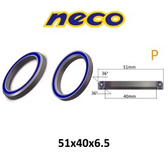 Rodamiento Neco P (51x40x6.5)
