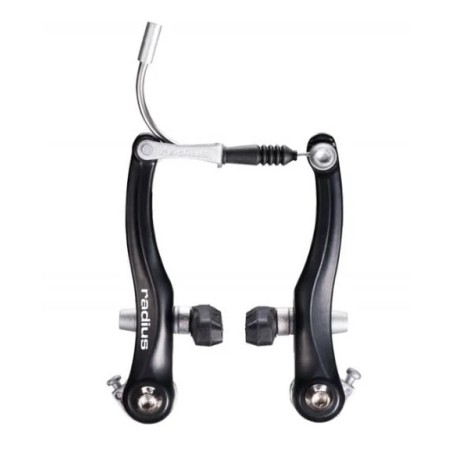 Freno V-Brake RADIUS, Aluminio, 115mm, Pads 60mm, Black