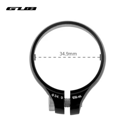 Collarín GUB Apernado 34.9mm Negro