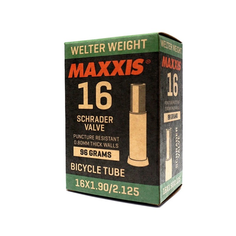 Camara Maxxis 16X1.90/2.125 Valvula Auto 48MM Camara Maxxis 16X1.90/2.125 Valvula Auto 48MM
