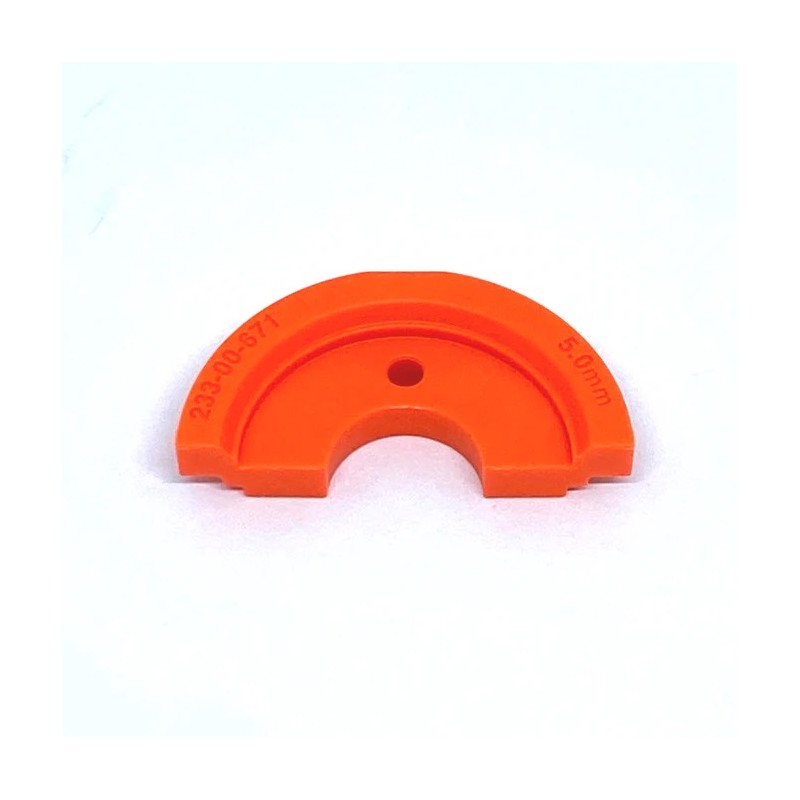 Espaciador de recorrido FOX Float X2 2026 Naranjo 5mm Espaciador de recorrido FOX Float X2 2026 Naranjo 5mm