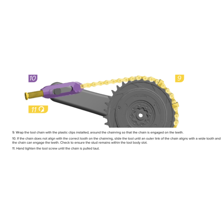 Herramienta SRAM para Coronas Potenciómetro