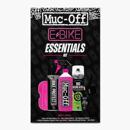 Kit de limpieza proteccion y lubricacion MUC OFF E-BIKE