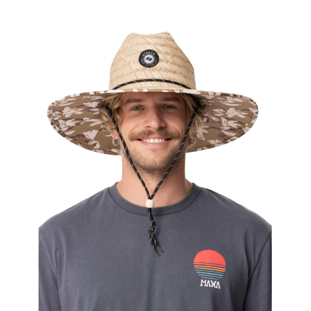 Sombrero de paja STOKED Atacama LIGHT BROWN