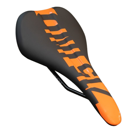 Sillín 715IND RACING BLK/ORG