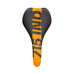 Sillín 715IND RACING BLK/ORG