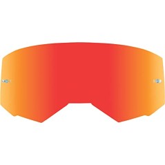 Mica de repuesto FLY Racing Zone W/Light Red Mirror/Amber Lens
