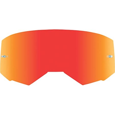 Mica de repuesto FLY Racing Zone W/Light Red Mirror/Amber Lens