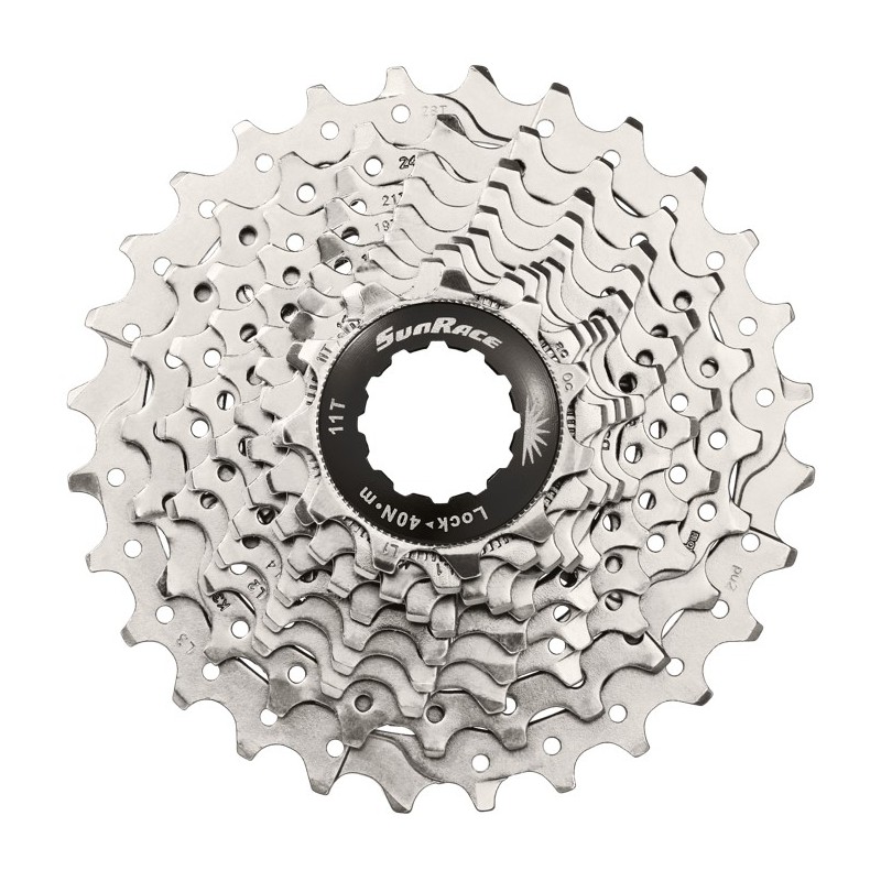 Piñón SunRace CSRS0 10V 11-32T plateado Piñón SunRace CSRS0 10V 11-32T plateado