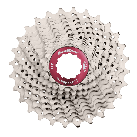 Piñón SunRace CSRX1 11V 11-32T plateado