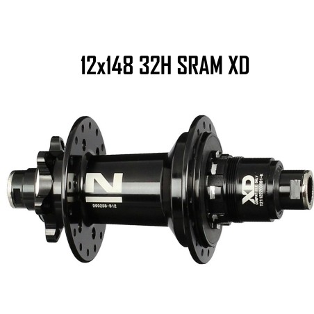 Maza Trasera Novatec D902SB-B12-A4A 32H 12x148mm XD SRAM