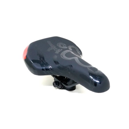 Sillin RM MTB Infantil N940 Reflectivo Negro
