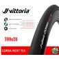 Neumático VITTORIA CORSA NEXT TLR 700x28 BLACK Neumático VITTORIA CORSA NEXT TLR 700x28 BLACK