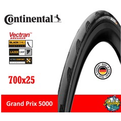 Neumático Continental Grand Prix 5000 700x25 Negro