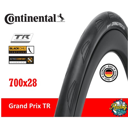 Neumático Continental Grand Prix TR 700x28 Negro
