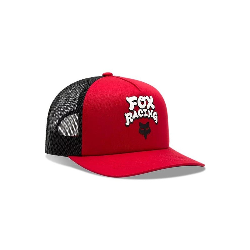 Jockey FOX RACEWEAR MESH TRUCKER FLM RD OS Jockey FOX RACEWEAR MESH TRUCKER FLM RD OS
