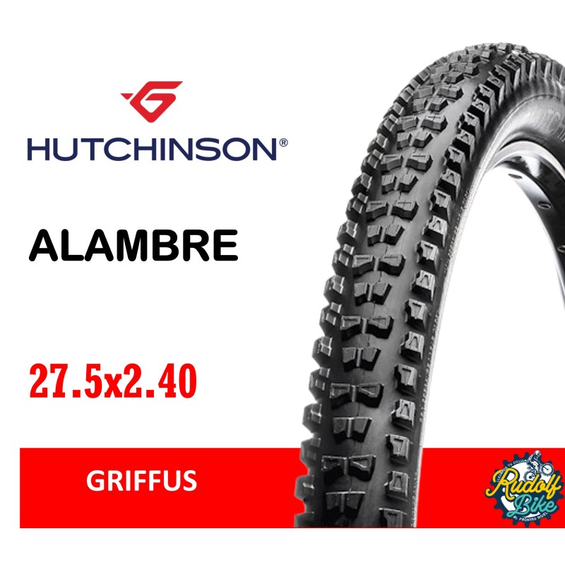 Neumatico HUTCHINSON GRIFFUS 27.5X2.40 Alambre Neumatico HUTCHINSON GRIFFUS 27.5X2.40 Alambre