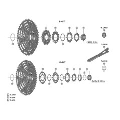 Extractor de Piñon SHIMANO TL-LR021