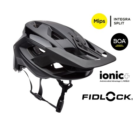 Casco FOX SPEEDFRAME RS MT BLK CE