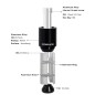 Extensor de espiga RIDERACE 55mm Extensor de espiga RIDERACE 55mm