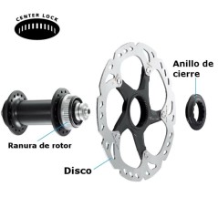 Disco Shimano XT RT79 160mm Centerlook