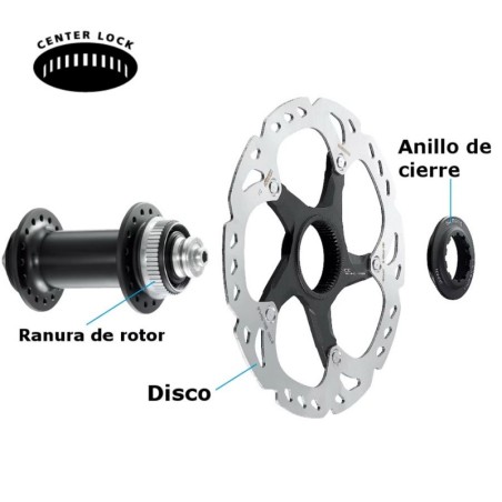 Disco Shimano XT RT79 160mm Centerlook