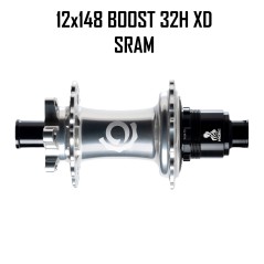 Maza INDUSTRY NINE HYDRA2 32H 12x148 Boost SILVER XD SRAM